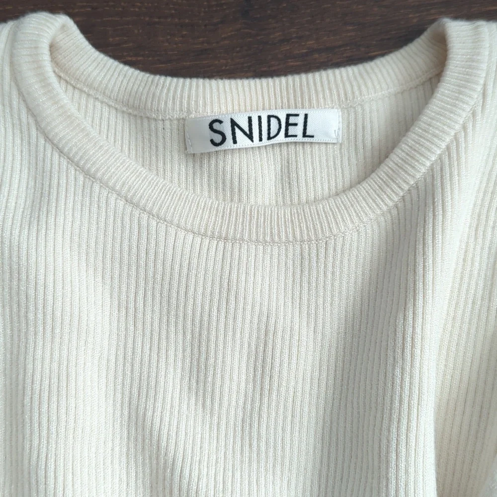 SNIDEL LS Ribbed Top - Picture 8 of 11